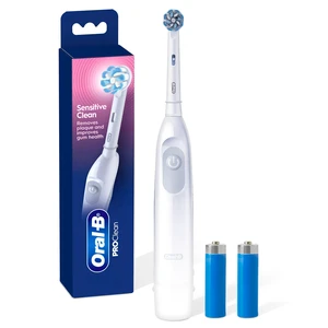 Pro 100 Gum Care, Battery Powered Toothbrush, White (NEW Model)