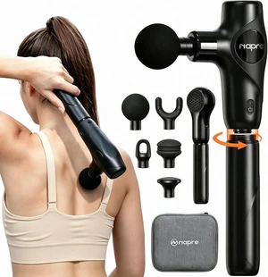3-in-1 Detachable Mini Massage Gun with Extension Handle | Portable Handheld Percussion Deep Tissue Massager for Neck Back Muscle,FSA Eligible Gift for Men Women HSA 3-in-1 Detachable Mini Massage Gun with Extension Handle | Portable Handheld Percussion Deep Tissue Massager for Neck Back Muscle,FSA Eligible Gift for Men Women HSA