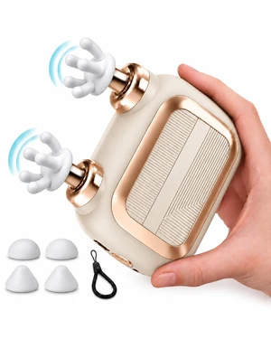 Portable Mini Massage Gun with 3 Speed Vibration Modes and 3 Heads, Heavy-Duty Motor Resists Shutdown Under High Pressure for Leg, Hand, Back Deep Issues Portable Mini Massage Gun with 3 Speed Vibration Modes and 3 Heads, Heavy-Duty Motor Resists Shutdown Under High Pressure for Leg, Hand, Back Deep Issues