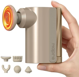 Super Mini Massage Gun with Heat,Mini Massage Gun Deep Tissue | Portable Percussion Muscle Massager for Neck Back,Pocket-Sized,Quiet,5 Speeds,3-Level Heat,LED Display,Home,Office,Gym,Travel Super Mini Massage Gun with Heat,Mini Massage Gun Deep Tissue | Portable Percussion Muscle Massager for Neck Back,Pocket-Sized,Quiet,5 Speeds,3-Level Heat,LED Display,Home,Office,Gym,Travel
