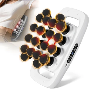 20-Head Massage Gun, 30 Intensity Levels 3 Modes, Deep Tissue Massager with 50KG Force & Noise-Free Motor for Neck Back Legs Shoulders, Portable for Full Body Muscle Recovery 20-Head Massage Gun, 30 Intensity Levels 3 Modes, Deep Tissue Massager with 50KG Force & Noise-Free Motor for Neck Back Legs Shoulders, Portable for Full Body Muscle Recovery