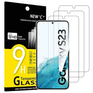 for Samsung Galaxy S23 6.1" (SM-S911),Screen Protector Tempered Glass | 3 Pack, only for Samsung Galaxy S23 6.1" (SM-S911), not for S23 FE/S23+/S23 Ultra, scratch-resistant screen protector