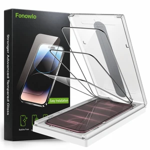 Screen Protector for iPhone 16 Pro 6.3 Inch, 3-Pack with Auto-Alignment Kit 9H Hardness, HD Clear, Bubble-Free, Case-Friendly Tempered Glass Screen Protector for iPhone 16 Pro 6.3 Inch, 3-Pack with Auto-Alignment Kit 9H Hardness, HD Clear, Bubble-Free, Case-Friendly Tempered Glass