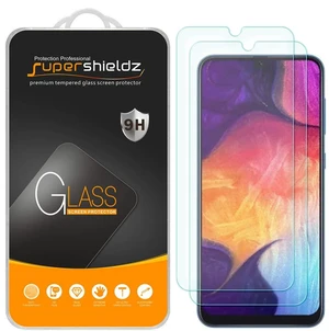 (2 Pack) Designed for Samsung Galaxy A50 Tempered Glass Screen Protector, Anti Scratch, Bubble Free (2 Pack) Designed for Samsung Galaxy A50 Tempered Glass Screen Protector, Anti Scratch, Bubble Free