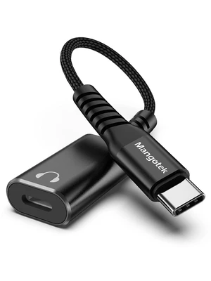 Mangotek USB C to Lightning Adapter, Lightning Female to USB C Male Audio Adapter MFi Certified Headphone Cable Converter for iPhone 15 iPad MacBook Type C Phone (Not Support Charging, Data Transfer) Mangotek USB C to Lightning Adapter, Lightning Female to USB C Male Audio Adapter MFi Certified Headphone Cable Converter for iPhone 15 iPad MacBook Type C Phone (Not Support Charging, Data Transfer)