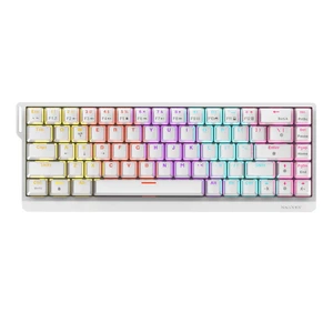 AJAZZ NK68 V2 Mechanical Keyboard Wired, 68 Key Hot Swappable Gaming Keyboard, Compact 65% Mini Keyboard with Mixed Backlight, Full N-Key Rollover for PC Mac Office AJAZZ NK68 V2 Mechanical Keyboard Wired, 68 Key Hot Swappable Gaming Keyboard, Compact 65% Mini Keyboard with Mixed Backlight, Full N-Key Rollover for PC Mac Office