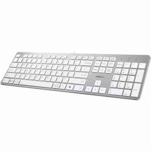 Adesso EasyTouch 730UW USB-C Multi OS Scissor Switch Keyboard with Copilot AI Hotkey and USB-C, USB-A, 3.5mm Aux Ports Adesso EasyTouch 730UW USB-C Multi OS Scissor Switch Keyboard with Copilot AI Hotkey and USB-C, USB-A, 3.5mm Aux Ports