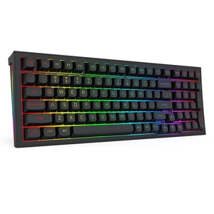 Redragon K723 Wireless Mechanical Gaming Keyboard, Creamy Switches, Black | Bluetooth/2.4G/USB-C Wired, RGB Backlit, Hot Swappable Pre-lubed, 96% Custom Gasket Structure for PC/Mac/PS/Xbox Redragon K723 Wireless Mechanical Gaming Keyboard, Creamy Switches, Black | Bluetooth/2.4G/USB-C Wired, RGB Backlit, Hot Swappable Pre-lubed, 96% Custom Gasket Structure for PC/Mac/PS/Xbox