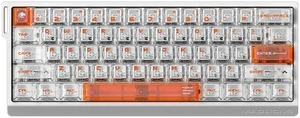Hyekit MADLIONS MAD60 V2 60% Magnetic Switch Gaming Keyboard, Fog White | Hall Effect Hot-Swappable Keyboard, Rapid Trigger, 8000Hz Polling, Adjustable Actuation, RGB and Web Driver for PC/Mac Hyekit MADLIONS MAD60 V2 60% Magnetic Switch Gaming Keyboard, Fog White | Hall Effect Hot-Swappable Keyboard, Rapid Trigger, 8000Hz Polling, Adjustable Actuation, RGB and Web Driver for PC/Mac