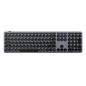 Keychron B5 Pro Ultra-Slim Full-Size Wireless Keyboard, 112-Key Layout with Number Pad, 2.4 GHz Bluetooth 5.2 USB-C, 1000 Hz Polling, Launcher, 300 Hours Working Time, Mac Windows Linux - Space Gray Keychron B5 Pro Ultra-Slim Full-Size Wireless Keyboard, 112-Key Layout with Number Pad, 2.4 GHz Bluetooth 5.2 USB-C, 1000 Hz Polling, Launcher, 300 Hours Working Time, Mac Windows Linux - Space Gray