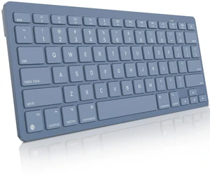 OMOTON Wireless Keyboard for Mac, Bluetooth Stable, No Numpad, Travel Size | macOS Hotkeys, AAA Battery Powered, Compact Portable for Coffee Shop Office, Ergonomic for MacBook Pro/Air/Neo/iMac, Blue OMOTON Wireless Keyboard for Mac, Bluetooth Stable, No Numpad, Travel Size | macOS Hotkeys, AAA Battery Powered, Compact Portable for Coffee Shop Office, Ergonomic for MacBook Pro/Air/Neo/iMac, Blue