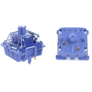 GATERON CJ Keyboard Switches(35 PCS,Light Blue Purple) | China Joy Custom,5 Pins,Through-Hole LED,Linear Key Switches,smooth GATERON CJ Keyboard Switches(35 PCS,Light Blue Purple) | China Joy Custom,5 Pins,Through-Hole LED,Linear Key Switches,smooth