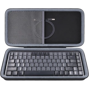 Syongsion Hard Case for Logitech MX Mechanical Mini Keyboard, Black | Features a Mesh Pocket for Accessories. Sturdy Handle for Easy Carrying. Provides Shockproof, Scratch-Resistant Protection Syongsion Hard Case for Logitech MX Mechanical Mini Keyboard, Black | Features a Mesh Pocket for Accessories. Sturdy Handle for Easy Carrying. Provides Shockproof, Scratch-Resistant Protection