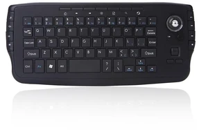 Mini Ergonomic Keyboard Trackball Air Mouse 1200dpi Function TV 2.4G Wireless Keyboard with trackball Mouse Keyboartd Combo for Lapotp PC TV Remote Controller HTPC (Black) Mini Ergonomic Keyboard Trackball Air Mouse 1200dpi Function TV 2.4G Wireless Keyboard with trackball Mouse Keyboartd Combo for Lapotp PC TV Remote Controller HTPC (Black)