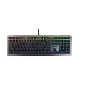 Cherry MV 3.0 Viola Wired Mechanical Gaming Keyboard. RGB Backlight with Cross Linear Viola Switches. from The Makers of The MX Switch. (Black) Cherry MV 3.0 Viola Wired Mechanical Gaming Keyboard. RGB Backlight with Cross Linear Viola Switches. from The Makers of The MX Switch. (Black)