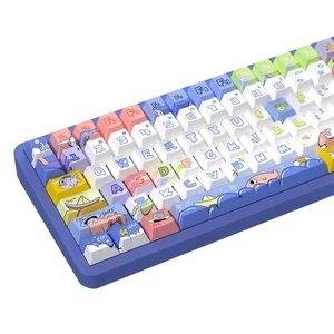 daixiahu Ocean Graffiti Theme keycaps 158 Key PBT keycaps Cherry Custom keycap Set is Suitable for 61/87/104/108 Cherry MX Switch and Other Mechanical Keyboards (Ocean Graffiti) daixiahu Ocean Graffiti Theme keycaps 158 Key PBT keycaps Cherry Custom keycap Set is Suitable for 61/87/104/108 Cherry MX Switch and Other Mechanical Keyboards (Ocean Graffiti)
