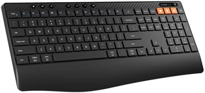 ProtoArc K40 Wireless Bluetooth Keyboard with Ergonomic Wrist Rest, Black | Multi Device Keyboard with 7 Dedicated Multimedia Hotkeys, Dual Bluetooth & 2.4G, Rechargeable, Quiet Typing, Windows/Mac ProtoArc K40 Wireless Bluetooth Keyboard with Ergonomic Wrist Rest, Black | Multi Device Keyboard with 7 Dedicated Multimedia Hotkeys, Dual Bluetooth & 2.4G, Rechargeable, Quiet Typing, Windows/Mac