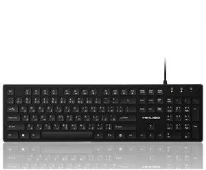 MIKUSO Arabic English Keyboard,Wired Keyboard Not Fading Bilingual Letters | USB-A Interface,1.6m/62.99inches line Length Suitable for Windows Computer,Laptop,PC,Full Size with Number Key,Plug MIKUSO Arabic English Keyboard,Wired Keyboard Not Fading Bilingual Letters | USB-A Interface,1.6m/62.99inches line Length Suitable for Windows Computer,Laptop,PC,Full Size with Number Key,Plug