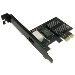 2.5Gbase-T Pcie Network Card Intel I226-V Chip 2.5G PCI Express Gigabit Ethernet Card Nic Wired RJ45 LAN Adapter Converter for Window 10/11 2.5Gbase-T Pcie Network Card Intel I226-V Chip 2.5G PCI Express Gigabit Ethernet Card Nic Wired RJ45 LAN Adapter Converter for Window 10/11