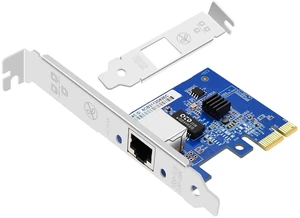 Single Port 2.5G Gigabit Network Card with Intel I225 Chip PCI-E X1 Ethernet Adapter, RJ45 LAN NIC Card Support Windows10/11 Single Port 2.5G Gigabit Network Card with Intel I225 Chip PCI-E X1 Ethernet Adapter, RJ45 LAN NIC Card Support Windows10/11