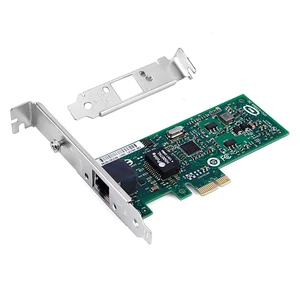 10/100/1000Mbps PCIe x 1 Network Adapter Single RJ45 Port Compatible Intel EXPI9301CTBLK 82574L Gigabit Ethernet Desktop LAN Card 10/100/1000Mbps PCIe x 1 Network Adapter Single RJ45 Port Compatible Intel EXPI9301CTBLK 82574L Gigabit Ethernet Desktop LAN Card