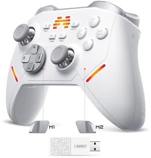 BEITONG KP20 Wireless Gaming Controller with TMR Joysitck, Hall Effect Linear Triggers, Enhanced Mechanical Keys, 3 Programmable Keys,1000Hz Polling Rate, Vibration Feedback for PC, Switch, Android BEITONG KP20 Wireless Gaming Controller with TMR Joysitck, Hall Effect Linear Triggers, Enhanced Mechanical Keys, 3 Programmable Keys,1000Hz Polling Rate, Vibration Feedback for PC, Switch, Android