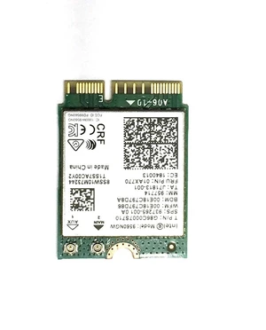 CNVio Wireless Adapter for Intel AC 9560 | Dual-Band WiFi 5 802.11ac | Up to 1.73 Gbps | Bluetooth 5.1 Compatible | Designed for 8th-9th Gen Intel CPUs | 9560NGW | No vPro CNVio Wireless Adapter for Intel AC 9560 | Dual-Band WiFi 5 802.11ac | Up to 1.73 Gbps | Bluetooth 5.1 Compatible | Designed for 8th-9th Gen Intel CPUs | 9560NGW | No vPro