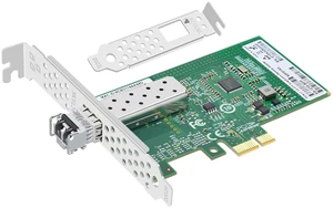 Gigabit Single Port SFP Fiber Optic Network Card,with Intel I210 Chip PCIe X1 Ethernet Converged Network Adapter(with a piece Multi Mode Optical Module) Support Windows Server/Linux/VMware Gigabit Single Port SFP Fiber Optic Network Card,with Intel I210 Chip PCIe X1 Ethernet Converged Network Adapter(with a piece Multi Mode Optical Module) Support Windows Server/Linux/VMware