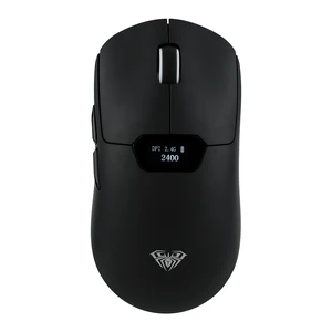 Aula SC390 Lightweight Gaming Mouse with Display Screen | 2.4G/USB-C/BT Wireless Mouse w/ 400mAh Battery, Adjustable 20,000 DPI, 1000 Polling Rate, PAW3311 Sensor, for Win/Mac (Black) Aula SC390 Lightweight Gaming Mouse with Display Screen | 2.4G/USB-C/BT Wireless Mouse w/ 400mAh Battery, Adjustable 20,000 DPI, 1000 Polling Rate, PAW3311 Sensor, for Win/Mac (Black)