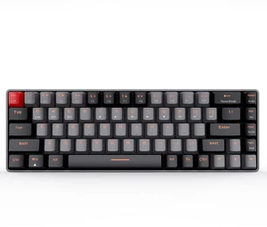 Mechanical Gaming Keyboard, Dual Mode 2.4G/BT Wireless, 60% Layout, US Layout, Blue Switch, 68 Keys, Computer Keyboard, Gaming Pc, Wireless Gaming Keyboard Mechanical Gaming Keyboard, Dual Mode 2.4G/BT Wireless, 60% Layout, US Layout, Blue Switch, 68 Keys, Computer Keyboard, Gaming Pc, Wireless Gaming Keyboard