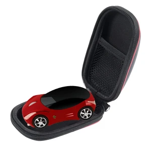 Space Wireless 3D Sports Car Shape Ergonomic Optical Mini Mouse for Kids & Laptop PC with Case (Red) Space Wireless 3D Sports Car Shape Ergonomic Optical Mini Mouse for Kids & Laptop PC with Case (Red)