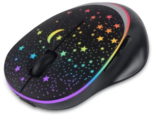 Wieless Gaming Mouse, Dual-Mode Type-C Rechargeable 2.4G Wireless Mouse with Colorful Starry Sky Light Effect,Ergonomic Optical Mouse for Laptop,PC,Computer,Notebook (Black) Wieless Gaming Mouse, Dual-Mode Type-C Rechargeable 2.4G Wireless Mouse with Colorful Starry Sky Light Effect,Ergonomic Optical Mouse for Laptop,PC,Computer,Notebook (Black)