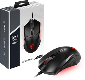 Clutch GM08 - USB Symmetrical Gaming Mouse, Red LED, Optical Sensor PAW 3519 (4200 DPI), Switch up to 10 mln Clicks, Adjustable Weight System, Black Clutch GM08 - USB Symmetrical Gaming Mouse, Red LED, Optical Sensor PAW 3519 (4200 DPI), Switch up to 10 mln Clicks, Adjustable Weight System, Black