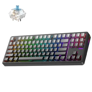 87 PRO Hot Swappable Linear Switches Wireless Mechanical Keyboard | Tri-Mode BT5.0/2.4GHz/USB-C,RGB Backlit Computer Gaming Keyboards for PC/Tablet/PS/Xbox(PRO Black) 87 PRO Hot Swappable Linear Switches Wireless Mechanical Keyboard | Tri-Mode BT5.0/2.4GHz/USB-C,RGB Backlit Computer Gaming Keyboards for PC/Tablet/PS/Xbox(PRO Black)