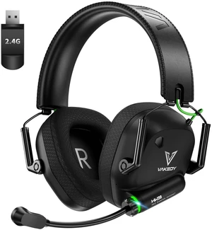 Wireless Gaming Headset for PS5, PC, PS4, Mac, Switch, 2.4GHz Low Latency USB Dongle, Bluetooth 5.4 Headset with Noise Cancelling Mic, 50mm 3D Audio Driver, RGB Lights, 50H Battery Wireless Gaming Headset for PS5, PC, PS4, Mac, Switch, 2.4GHz Low Latency USB Dongle, Bluetooth 5.4 Headset with Noise Cancelling Mic, 50mm 3D Audio Driver, RGB Lights, 50H Battery