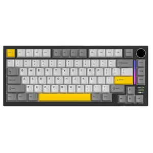 X820ULTRA Wireless Gaming Mechanical Keyboard with TFT Smart Display&Knob,PBT Keycaps,Gasket Mounted 75% TKL Keyboard,BT5.0/2.4GHz/USB-C,RGB Backlit for PCStarry Black Shark Switch X820ULTRA Wireless Gaming Mechanical Keyboard with TFT Smart Display&Knob,PBT Keycaps,Gasket Mounted 75% TKL Keyboard,BT5.0/2.4GHz/USB-C,RGB Backlit for PCStarry Black Shark Switch