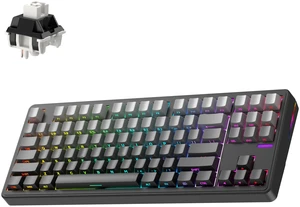 87 Hot Swappable Custom Linear Switches Wireless Mechanical Keyboard | Tri-Mode BT5.0/2.4GHz/USB-C,RGB Backlit Computer Gaming Keyboards for PC/Tablet/PS/Xbox(Black) 87 Hot Swappable Custom Linear Switches Wireless Mechanical Keyboard | Tri-Mode BT5.0/2.4GHz/USB-C,RGB Backlit Computer Gaming Keyboards for PC/Tablet/PS/Xbox(Black)
