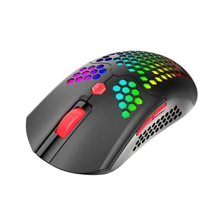 Wired/Wireless Lightweight Gaming Mouse,16 RGB Backlit Mice with 7 Buttons Programmable Driver,PAW3325 12000DPI,Rechargeable 800mA Battery,Lightweight Honeycomb Shell Mouse for PC Gamer Wired/Wireless Lightweight Gaming Mouse,16 RGB Backlit Mice with 7 Buttons Programmable Driver,PAW3325 12000DPI,Rechargeable 800mA Battery,Lightweight Honeycomb Shell Mouse for PC Gamer
