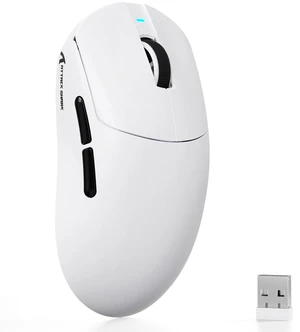 X8 SE 55g Superlight Wireless Gaming Mouse,BK52820 Tri-Mode BT/2.4G Wireless/Wired Mouse,25000DPI,500mAh Battery,Med to Large Hand Size,5 Programmable Buttons for Pc/Mac(White)