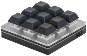 Mini 9 Key Macro Keyboard, Triple Mode USB C/2.4G/BT 5.1 | Auto Sleep, Programmable, One Handed Mechanical Gaming Keyboard Mini 9 Key Macro Keyboard, Triple Mode USB C/2.4G/BT 5.1 | Auto Sleep, Programmable, One Handed Mechanical Gaming Keyboard