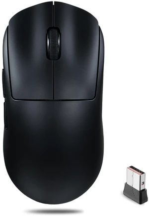 H9 Gaming Wireless Mouse, Black | 12500 Dpi Optical Sensor, 60g Lightweight, 5 Programmable Buttons, Sword Micro Switch, Web Drive, 150 Hr Battery, for PC&MAC