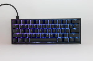 Ducky One 2 Pro Mini Mechanical Keyboard, RGB LED - Cherry Silent Red (US) | 60% mechanical gaming keyboard with RGB backlight Ducky One 2 Pro Mini Mechanical Keyboard, RGB LED - Cherry Silent Red (US) | 60% mechanical gaming keyboard with RGB backlight