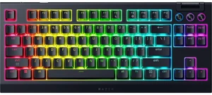 Razer BlackWidow V4 TKL Wireless Gaming Keyboard, Orange Switches | Hot Swappable, Wireless & Bluetooth, Multi-Function Roller & Control Buttons, Chroma RGB, Long Battery Life, HyperSpeed Razer BlackWidow V4 TKL Wireless Gaming Keyboard, Orange Switches | Hot Swappable, Wireless & Bluetooth, Multi-Function Roller & Control Buttons, Chroma RGB, Long Battery Life, HyperSpeed