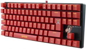 FRTEC - TKL Wired Mechanical Keyboard, One Piece Luffy, Touch Brown, Anti-Ghosting, Compatible with PC, Mac, PS5, Switch, Xbox Series X/S (QWERTY) (One Piece Keyboard) FRTEC - TKL Wired Mechanical Keyboard, One Piece Luffy, Touch Brown, Anti-Ghosting, Compatible with PC, Mac, PS5, Switch, Xbox Series X/S (QWERTY) (One Piece Keyboard)