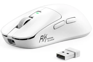 RK ROYAL KLUDGE MO3 Wireless Gaming Mouse, 48g Lightweight PC Mice, White | Bluetooth/2.4G/USB Rechargeable Computer Mouse, Silent Clicks, 5 Programmable Buttons, 6000 DPI, Online Software for Win/Mac RK ROYAL KLUDGE MO3 Wireless Gaming Mouse, 48g Lightweight PC Mice, White | Bluetooth/2.4G/USB Rechargeable Computer Mouse, Silent Clicks, 5 Programmable Buttons, 6000 DPI, Online Software for Win/Mac