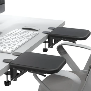 NODOCA Arm Rest for Desk, Ergonomics Wrist Rest, Desk Extender, Soft Sponge Built-in, Comfortable Arm Support for Desk, Wrapped in Eco-Friendly Leather, Foldable Elbow Rest for Desk(2, Black, 8.9'') NODOCA Arm Rest for Desk, Ergonomics Wrist Rest, Desk Extender, Soft Sponge Built-in, Comfortable Arm Support for Desk, Wrapped in Eco-Friendly Leather, Foldable Elbow Rest for Desk(2, Black, 8.9'')