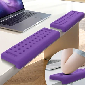 Retuhapy L-Shaped Desk Edge Cushion, 2 PCS Elbow Rest for Desk, Purple | Memory Foam, Ergonomic Support, Elbow Pad & Arm Rest for Palm, Wrist & Forearm, Non-Slip & Separate Design, Office & Home Retuhapy L-Shaped Desk Edge Cushion, 2 PCS Elbow Rest for Desk, Purple | Memory Foam, Ergonomic Support, Elbow Pad & Arm Rest for Palm, Wrist & Forearm, Non-Slip & Separate Design, Office & Home