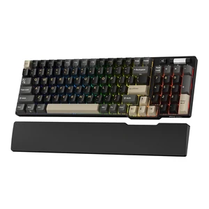 RK ROYAL KLUDGE RK96 RGB Wireless Mechanical Gaming Keyboard w/Wrist Rest | 90% 96 Keys Hot Swappable Mechanical Keyboard, 3-Mode BT5.0/2.4G/USB-C, Volume Control, Software Support & Massive Battery RK ROYAL KLUDGE RK96 RGB Wireless Mechanical Gaming Keyboard w/Wrist Rest | 90% 96 Keys Hot Swappable Mechanical Keyboard, 3-Mode BT5.0/2.4G/USB-C, Volume Control, Software Support & Massive Battery