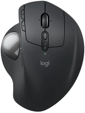 Logitech MX Ergo S Advanced Wireless Trackball Mouse USB C - Graphite | Advanced ergonomic design, rechargeable battery, Bluetooth and encrypted dongle, 6 programmable buttons, PC/Mac compatible Logitech MX Ergo S Advanced Wireless Trackball Mouse USB C - Graphite | Advanced ergonomic design, rechargeable battery, Bluetooth and encrypted dongle, 6 programmable buttons, PC/Mac compatible