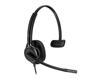 POLY HP Mission 410 Wired USB Headset with Mic for PC & Work | AI Noise-Reducing & Adjustable Boom Mic | USB-C with USB-A Adapter | Inline Controller | Teams & Zoom & Google Meet Certified POLY HP Mission 410 Wired USB Headset with Mic for PC & Work | AI Noise-Reducing & Adjustable Boom Mic | USB-C with USB-A Adapter | Inline Controller | Teams & Zoom & Google Meet Certified